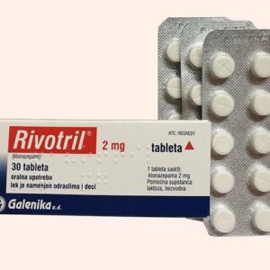 Klonazepam  2Mg Galenika – Rivotril Doos - 30 Pills