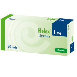 Alprazolam 1Mg Helex – krka Blister - Doos 30 Pills